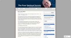 Desktop Screenshot of 4spiritualsecrets.com